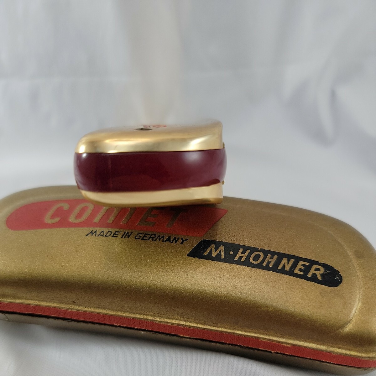 Vintage M. Hohner Comet Harmonica - Made In Germany - With