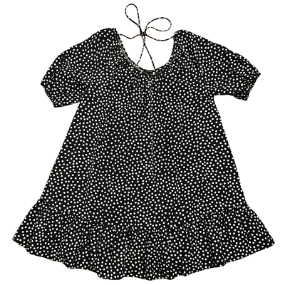 taylor black tie back mini dress Taylor Yellow Tie Back Mini Dress - US 16 main image 0