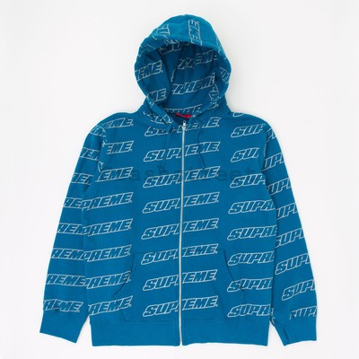 supreme repeat zip up