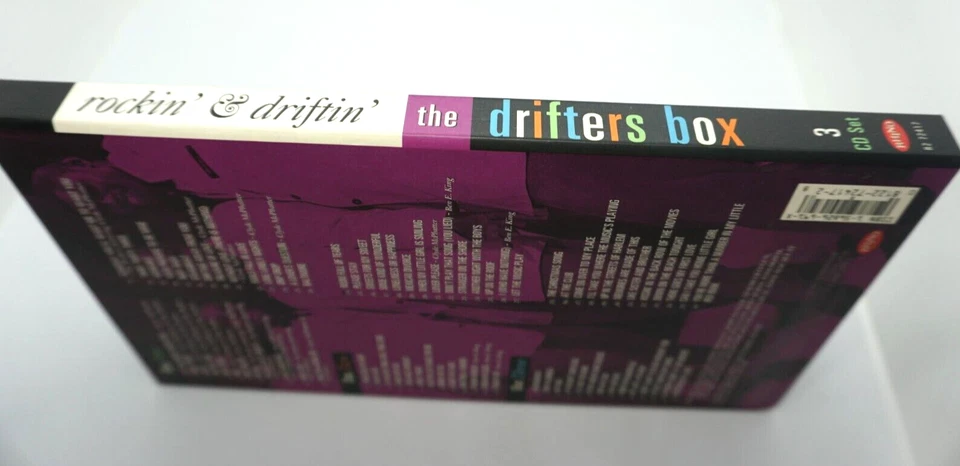 The Drifters : Rockin' & Driftin' 3 CD BOOK SET - UNDER THE BOARDWALK - RARE OOP - Image 4 of 4