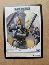 MTG Magic Token - Soldier (2/7) Core 2012 LP White BULK DISCOUNT MUST BUY 2+!!!