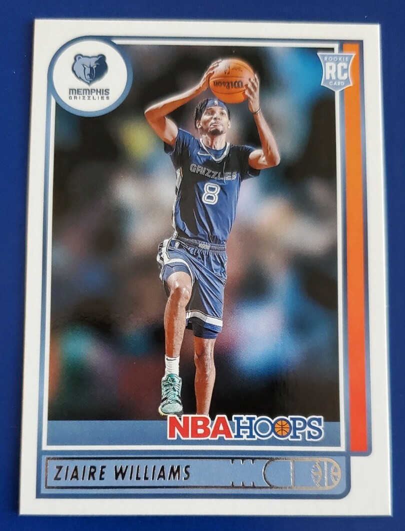 2021-22 Panini Hoops Ziaire Williams Memphis Grizzlies #211 RC