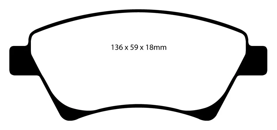 EBC B04 Bremsen Kit Vorne Beläge Scheiben für Renault Megane 2 - Bild 2 von 4