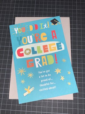 Hallmark DaySpring College Graduation Card: God's Power Lead to Good Things  | eBay