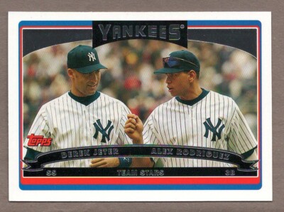 DEREK JETER/ALEX RODRIGUEZ 2006 Topps #326 Team Stars Yankees