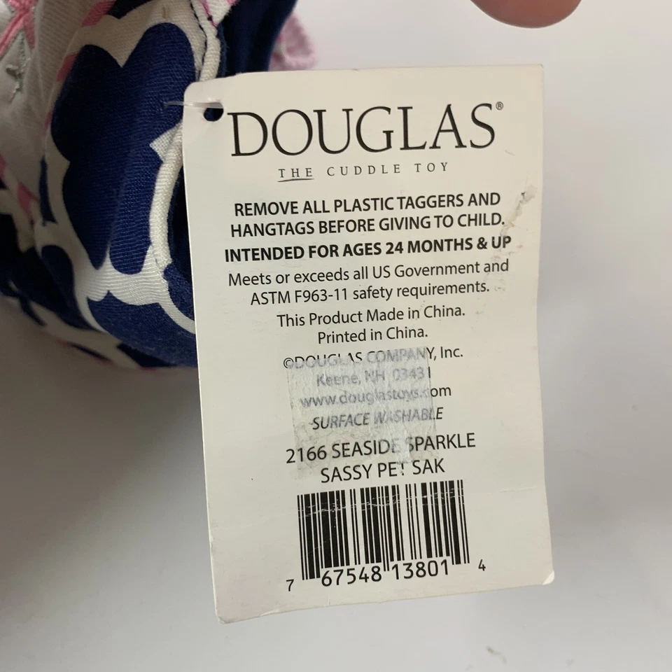 Saco de repuesto Douglas Seaside Sparkle Sassy Pet Sak Blue Star Fish solamente Foto 4 de 4