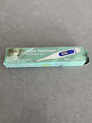 Digital Thermometer | Easy To Use W/ Beeper & Fever Alarm