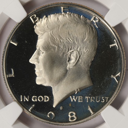1981-S Type 2 Proof Kennedy Half Dollar 50c NGC PF68UCAM - Picture 3 of 4