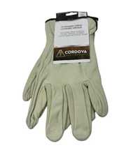 Pair of Cordova Standard Grain Cowhide Driver 121953 Large Unlined Shirred