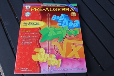 CARSON-DELLOSA Publishing CD-4323 SKILLS FOR SUCCESS PRE-ALGEBRA  ~ Softcover 