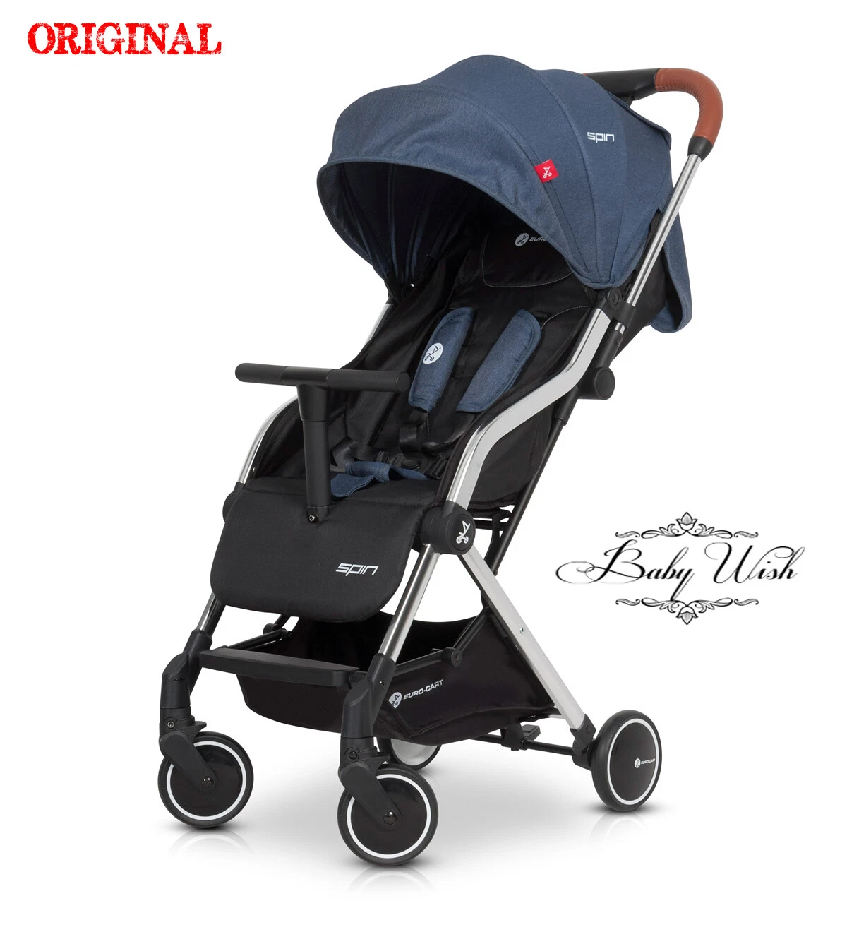 EUROCART SPIN PUSHCHAIR STROLLER BUGGY + FREE EXTRAS !!!
