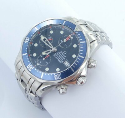 Omega Seamaster Chronograph Diver Herrenuhr Stahl