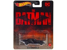 Hotwheels GRL75 Batmobile Matt Black "The Batman" (2022) Movie "DC
