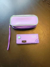 Vintage Purple Vivitar Point 'N Shoot 110 Camera & Case With Film