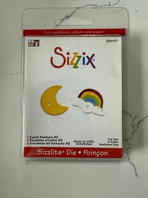 Sizzix Sizzlits Small Die Designed by Stu ~ Eyelet Washers #3 Scrapbooking Craft