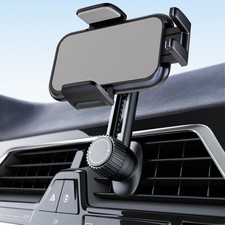 Phone Mount for Car Vent: Never Blocking Air Vent Cell Phones Holder for iP...