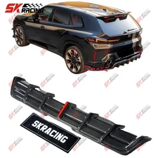 Forged/Carbon Fiber W/LED Rear Bumper Lip Diffuser Bodykit For BMW XM 2023-2025