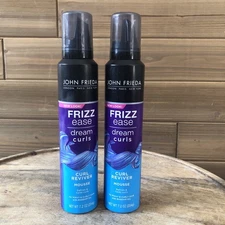 (2) John Frieda Frizz Ease Curl Reviver Mousse, 7.2 oz Each