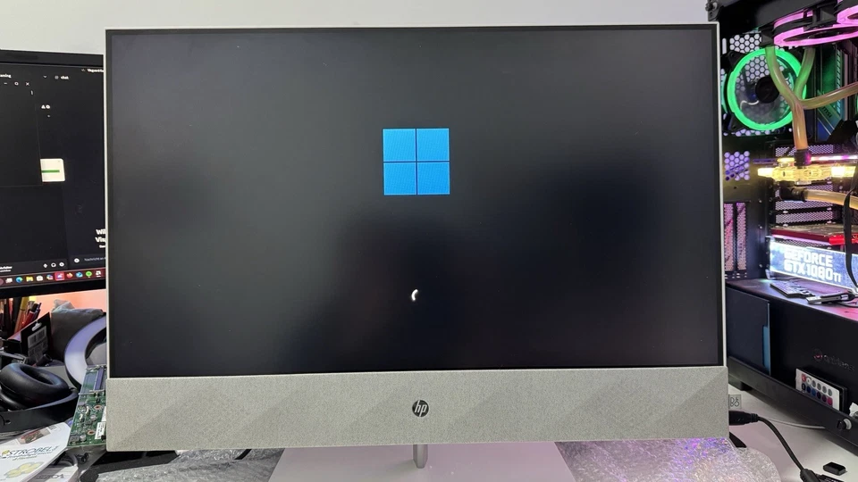 HP Pavilion 27 All-in-One PC UHD 4K i7 10700T GTX1650 4GB B&O 1,2TB  27-d0004ng