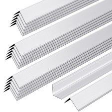 30 Pcs Aluminum Alloy Metal Molding Corner Guards 48 x 1.2 x 1.2 Inches Wall ...
