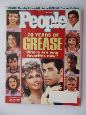 PEOPLE MAGAZINE APRIL 13, 1998 20 YEARS OF GREASE MACAULAY CULKIN ENGAGED XENA
