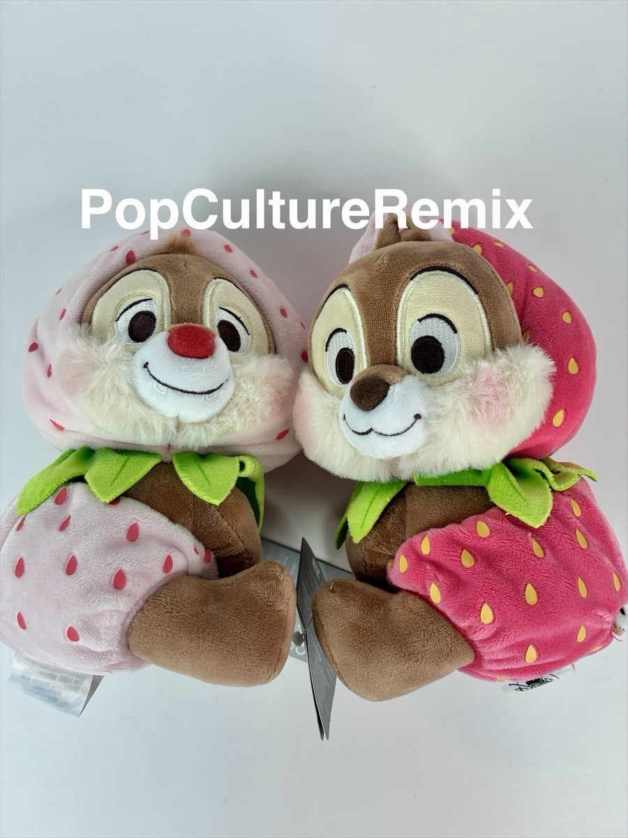 2025 Disney Parks Japan Style Plush Strawberry Chip & Dale Ichigo