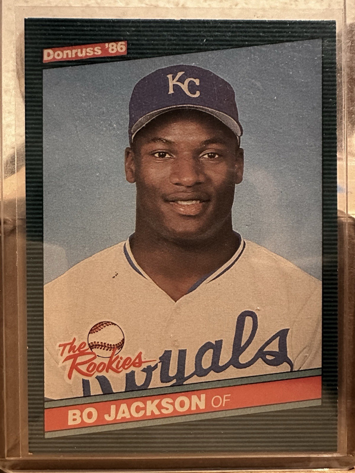 1986 Donruss The Rookies - Bo Jackson #38 (RC)
