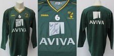 2010-11 Zak Whitbread Signed Player Issue Norwich City Training Shirt with COA