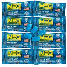 - Military Energy Gum | 100Mg of Caffeine per Piece + Increase Energy + Boost Ph