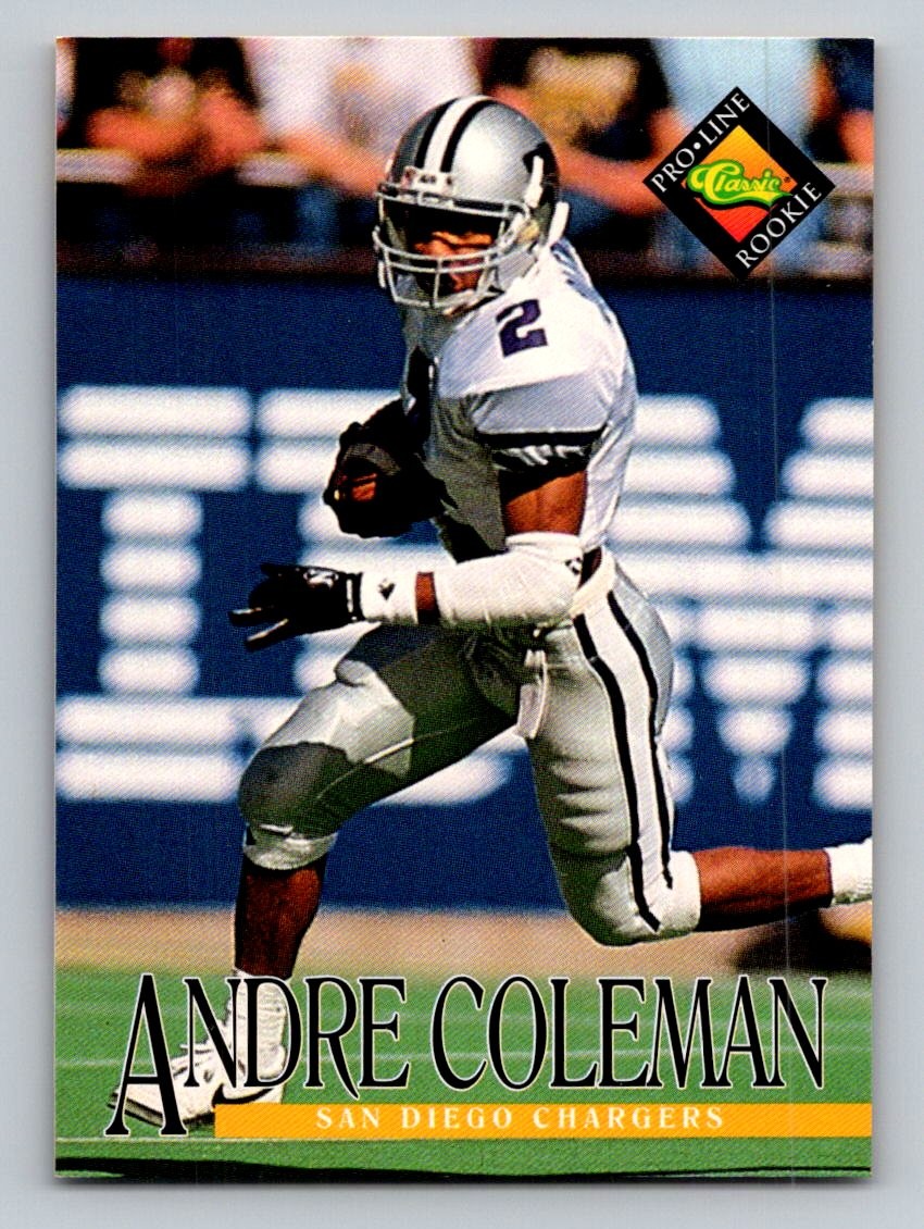 1994 Pro Line Live #377 Andre Coleman
