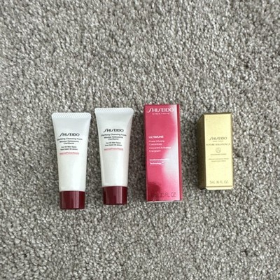 Shiseido Ultimune Future Solution LX Skin Care Sample Set Clarifying Foam