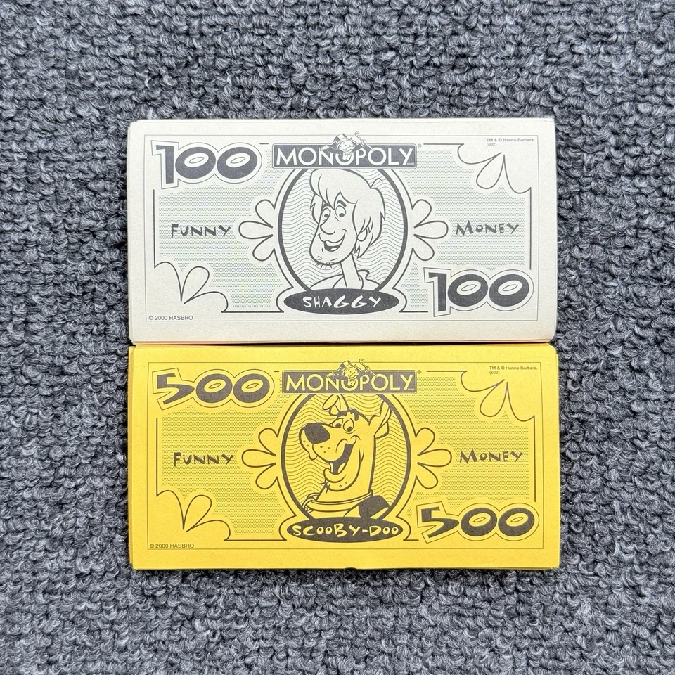 Scooby Doo Monopoly Collector's Edition Replacement Funny Money - Image 2 of 4