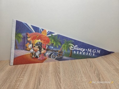 Disney - MGM Studios Mickey & Minnie on the red carpet / Wimpel 1987 *Vintage*