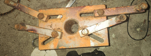Engine Mount with Rotating Head Adjustable engine mount plate
