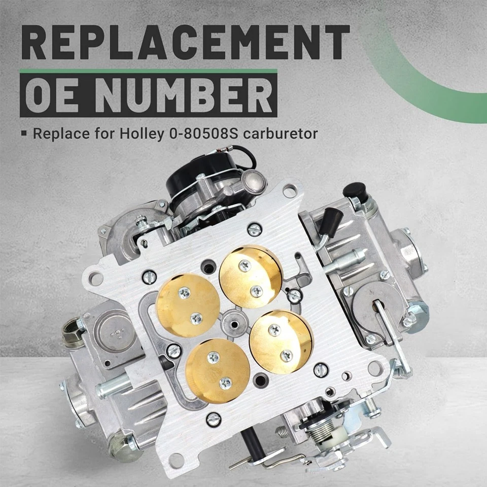 Carburetor For Holley 0-80508S 750 CFM Electric Choke Vacuum Secondaries New — 第 3/4 张图片