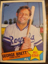 1985 Topps George Brett All-Star #703