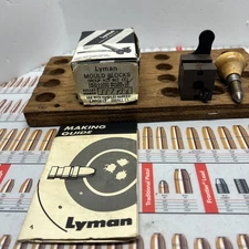 LYMAN #  557456 BULLET MOLD  475 Grain 54/66 CAL  HOLLOW BASE   BOX & GUIDE NICE