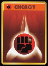 Fighting Energy Base Set Japanese POKEMON NM 1996
