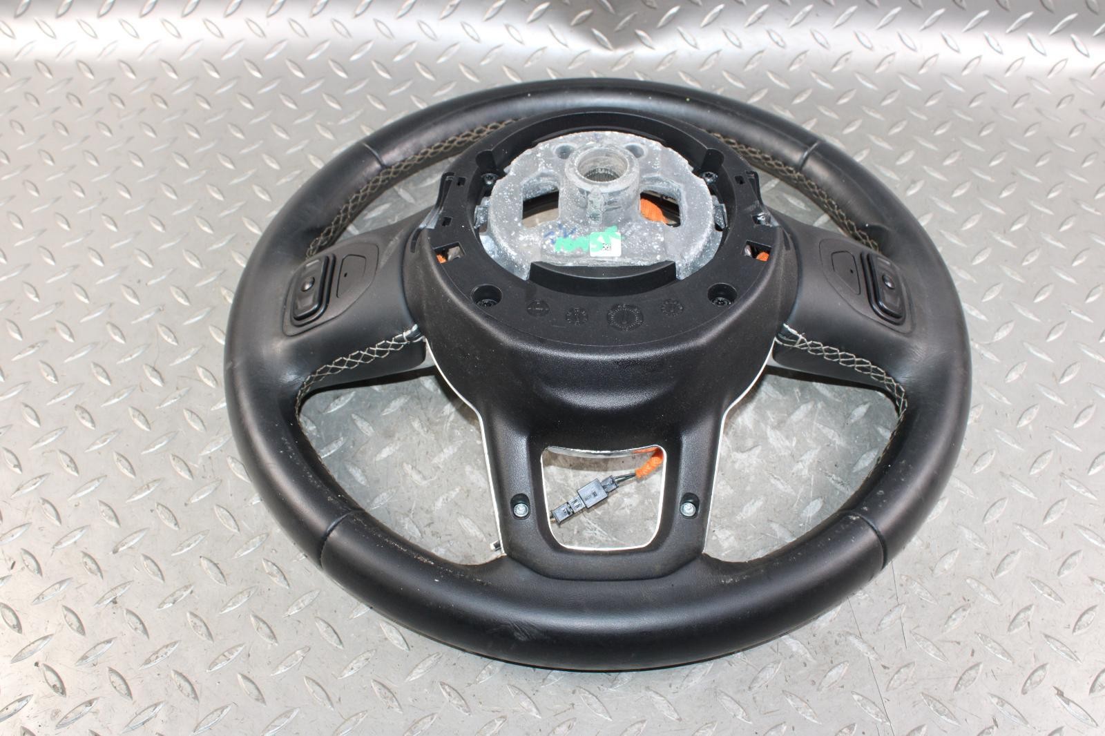 18-23 WRANGLER Black Leather Driver Steering Wheel Radio Controls Factory OEM OE thumbnail 8