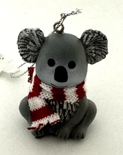 P1 Koala Bear animal figurine With Scarf Ornament Ganz