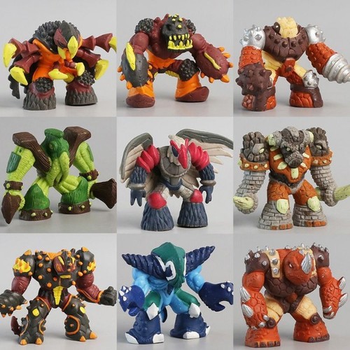 Gormiti Cartoon Monster Warrior Statue Figurine Model Toy Type Random 4x/8x - Picture 2 of 22