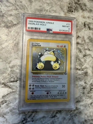 PSA 8 Jungle Snorlax