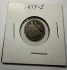 1877-S Seated Liberty Silver Dime Silver
