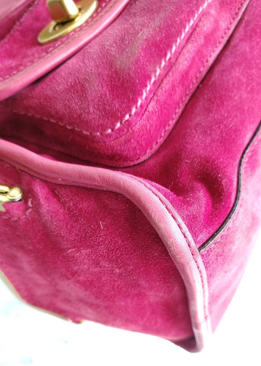 COACH 12797 Vintage Pink Archive Limited Edition Bleecker Suede
