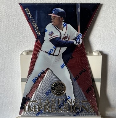 1997 Pinnacle Certified Lasting Impressions #14 Kenny Lofton Die-Cut Braves