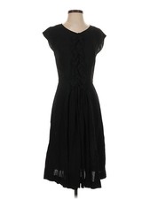 Prada Women Black Sleeveless Dress 40 italian