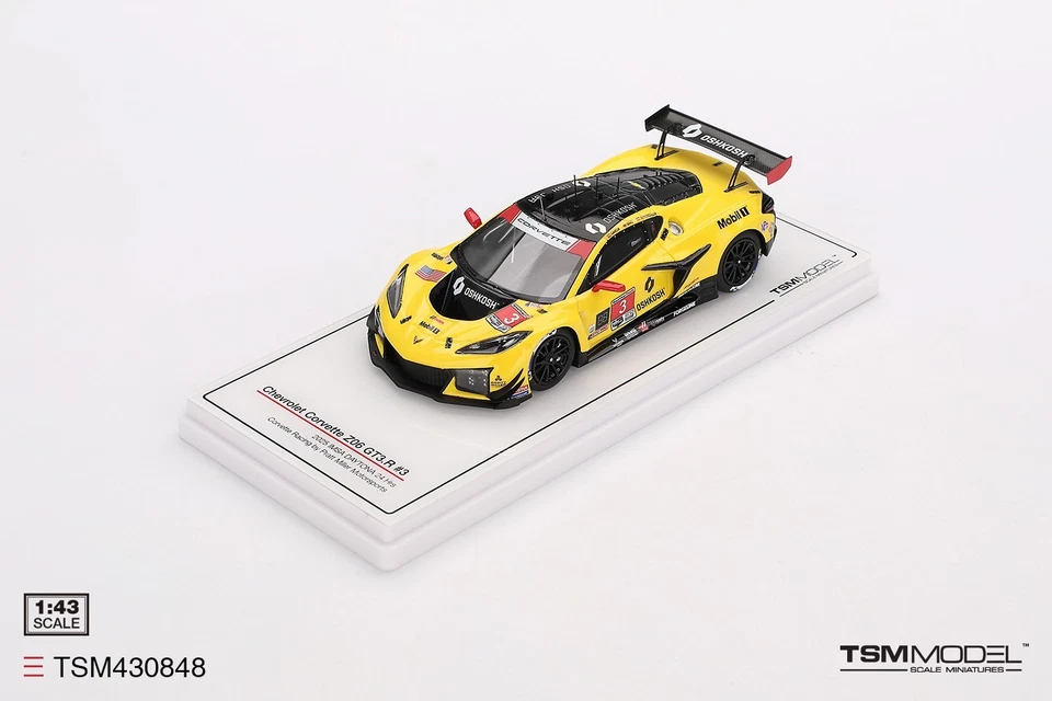 TSM TSM430848: 1/43 Chevrolet Corvette Z06 GT3.R #3 2nd GTD PRO 24H Daytona 2025 - Image 2 of 4