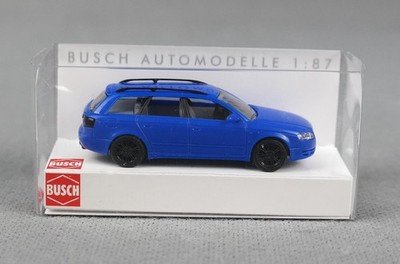 BUSCH 49278 H0,1:87Audi A4 Avant »Facelift«, Tuning, blau NEUHEIT 2025!