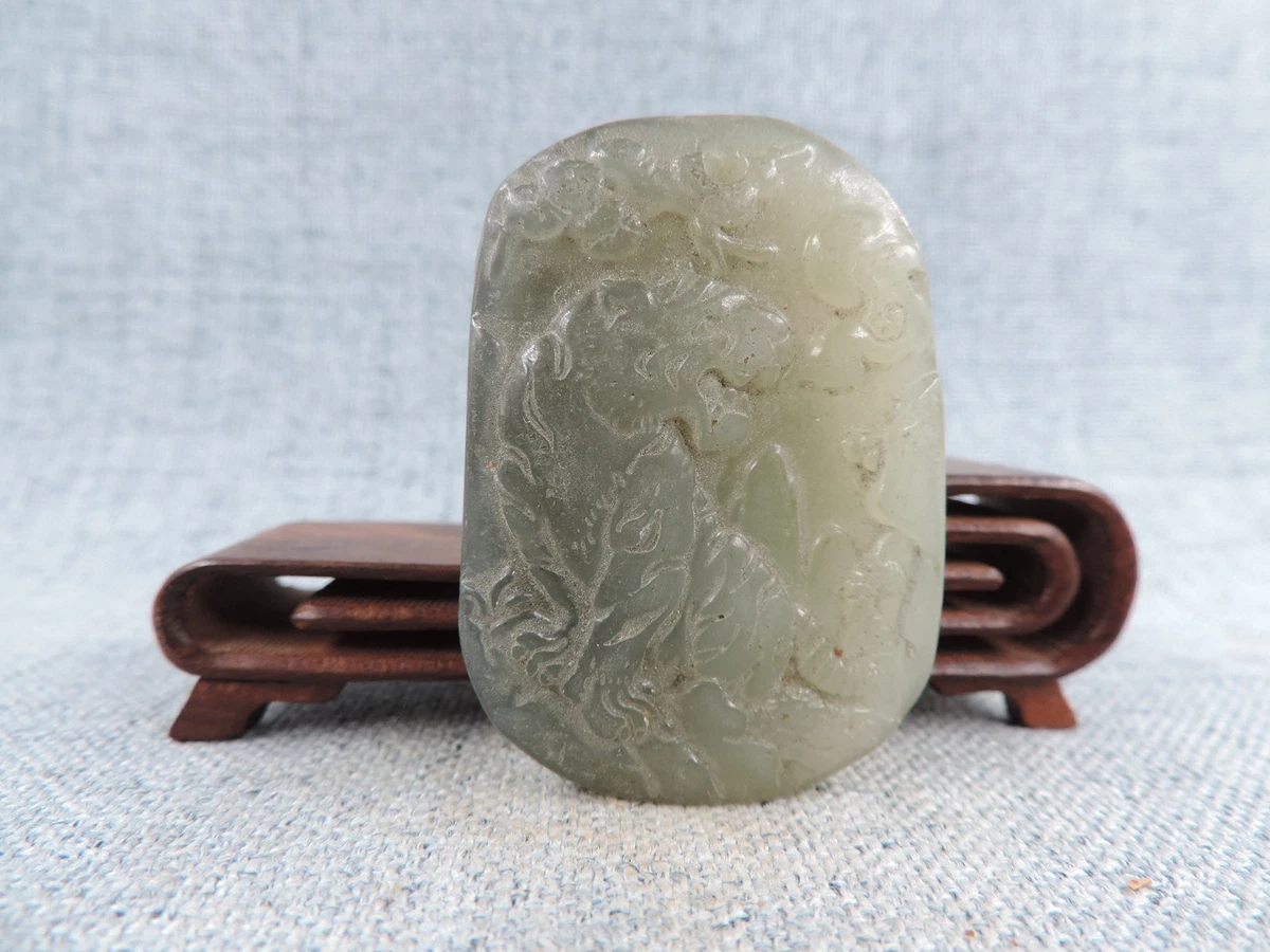 アンティーク 中国 グリーン ジェード Green Jade 1800-1849 Chinese Antiques for sale | eBay
