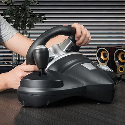 Auto Racing Gaming Lenkrad Pedal Kit Driving Simulator für /PS3/PC